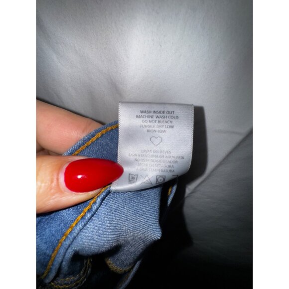 Fashion Nova  High Waist Flare Jeans Size 11 Stretch Sexy Boho Western Disco y2k - Picture 5 of 9